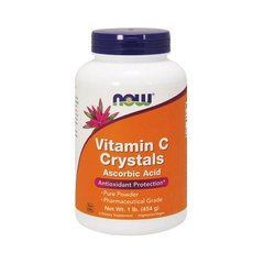 Vitamin C Crystals (454 g, unflavored) NOW