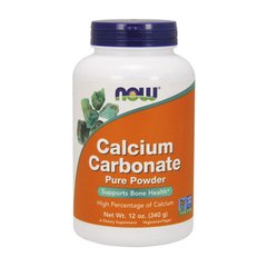 Карбонат кальция (порошок) Now Foods Calcium Carbonate (340 g)