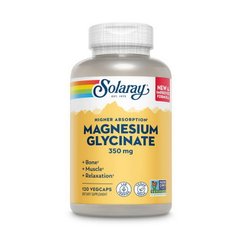 Solaray Magnesium Glycinate 350 mg (120 veg caps)