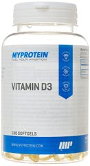 Vitamin D3 (180 softgels) MyProtein