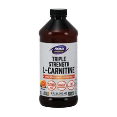 L-Carnitine Liquid 3000 mg (473 ml, citrus) NOW