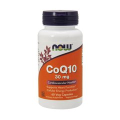 Коэнзим Q10 (Кофермент Q10) Now Foods CoQ10 30 mg (60 veg caps)