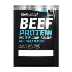 Яловичий протеїн Биотеч / BioTech BEEF Protein м'ясний протеїн з підсолоджувачами (30 г)