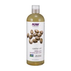 Касторовое масло семян Ricinus communis Now Foods Castor Oil (473 ml, pure)