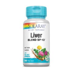 Защита и поддержание печени Соларай / Solaray Liver Blend SP-13 (100 veg caps)