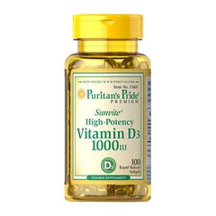 Vitamin D3 1000 IU (100 softgels) Puritan's Pride