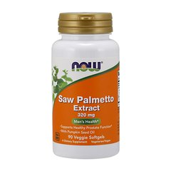 Saw Palmetto Extract 320 mg (90 veg softgels) NOW