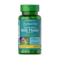 Экстракт расторопши Пуританс Прайд / Puritan's Pride Silymarin Milk Thistle Extract 175 mg (100 caps)