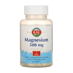 Магний KAL Magnesium 500 mg (60 tab)