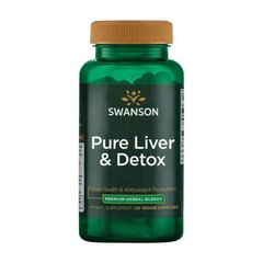 Добавка для поддержки и детоксикации печени Свансон / Swanson Pure Liver & Detox (60 veg caps)