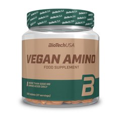 Комплекс аминокислот Веган Амино Биотеч / BioTech Vegan Amino (300 tabs)