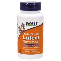 Лютеин 20 мг Now Foods Lutein 20 mg (90 veg caps)