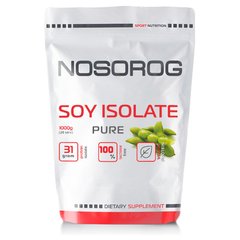 Протеїн соєвий ізолят Nosorog Nutrition Soy Isolate Protein 1 кг без смаку