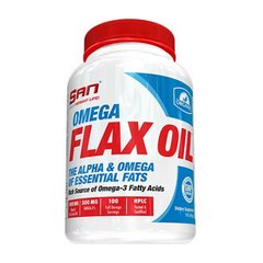 Omega Flax Oil (100 softgels) жирні кислоти SAN