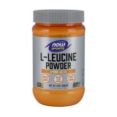 Аминокислота Л-лейцин порошок (без ГМО) Нау Фудс / Now Foods L-Leucine (255 g)