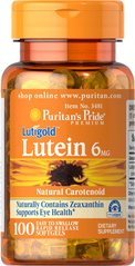 Lutein 6 mg (100 softgels) Puritan's Pride