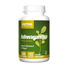 Экстракт корня ашваганды Jarrow Formulas Ashwagandha индийский женьшень (120 veg caps)