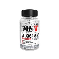 Витамины Glucosamine Chondroitin + MSM (90 caps) MST