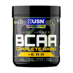 Аминокислота USN BCAA Complete Amino + EAA 400 g голубая малина