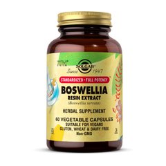 Экстракт Босвеллии Solgar Boswellia Resin Extract (60 veg caps)