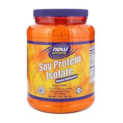 Ізолят соєвого протеїну Now Foods Soy Protein Isolate (907 g)
