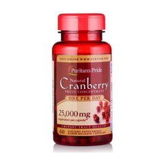 Клюква Пуританс Прайд / Puritan's Pride Cranberry 25,000 mg fruit concentrate One Per Day (60 caps)