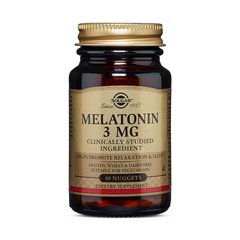 Мелатонин для сна Solgar Melatonin 3 mg (60 nuggets)