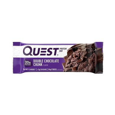 Протеїновий Батончик Quest Nutrition Protein Bar шоколадний (60 g, double chocolate chunk)