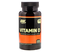 Vitamin D 5000 IU (200 softgels) Optimum Nutrition