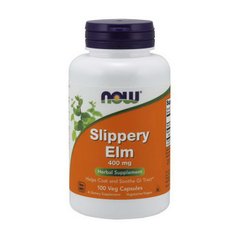 Скользкий вяз (Ulmus rubra) (кора) Нау Фудс / Now Foods Slippery Elm 400 mg (100 veg caps)