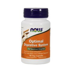 Поддержка пищеварительной системы Now Foods Optimal Digestive System (90 caps)