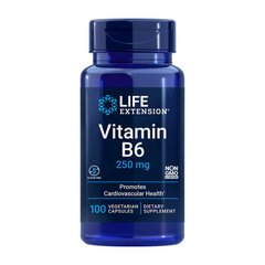 Вітамін В-6 (як піридоксину гідрохлориду) Life Extension Vitamin B6 250 mg (100 caps)