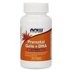 Prenatal Gels + DHA (90 softgel) NOW
