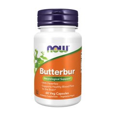 Экстракт Белокопытника Нау Фудс / Now Foods Butterbur (60 veg caps)