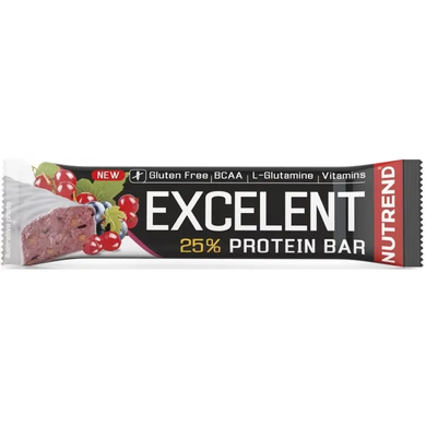 Протеїновий батончик Nutrend Excelent Protein Bar 85 g blackcurrants with cranberries