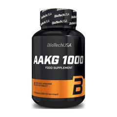 Аминокислота L-аргинин AКГ Биотеч / BioTech AAKG 1000 (100 tabs)