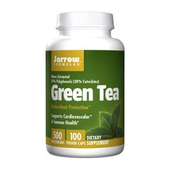 Экстракт листьев зеленого чая Jarrow Formulas Green Tea 500 mg (100 veg caps)
