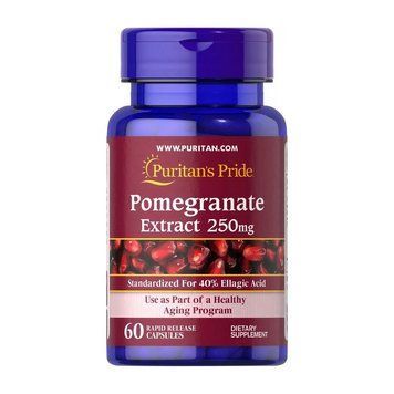 Экстракт граната Пуританс Прайд / Puritan's Pride Pomegranate Extract 250 mg (60 caps)
