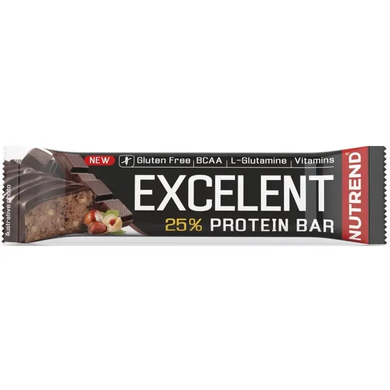 Протеїновий батончик Nutrend Excelent Protein Bar 85 g chocolate with nuts