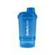 Шейкер для спортивного питания BioTech Shaker Wave Mini + 2 in 1 (300 ml) Schocking Blue