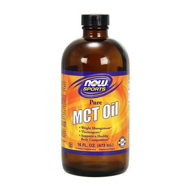 Масло MCT (триглицериды со средней цепью) Now Foods MCT Oil (473 ml)