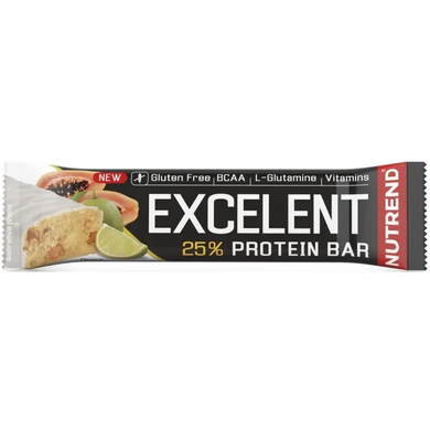 Протеїновий батончик Nutrend Excelent Protein Bar 85 g lime with papaya