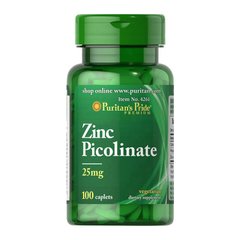Zinc Picolinate 25 mg (100 caplets) Puritan's Pride