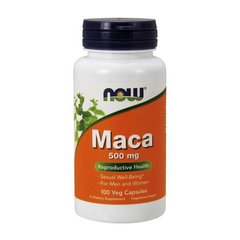 Мака перуанская Now Foods Maca 500 mg 100 veg caps