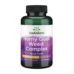 Екстракт Горянки (Надземні частини) Swanson Horny Goat Weed Complex (120 caps)