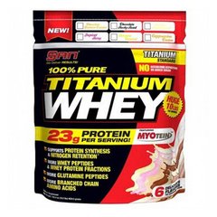 Протеин сывороточный SAN 100% Pure Titanium Whey (4,63 kg) титаниум вей
