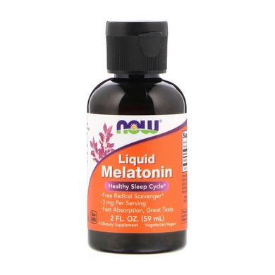 Жидкий мелатонин Now Foods Liquid Melatonin (60 ml)