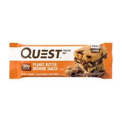 Батончик протеиновый Quest Nutrition Protein Bar пирожное и арахис (60 g, peanut butter brownie smash)