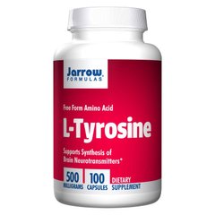 Аминокислоты L-Tyrosine 500 mg (100 caps) Jarrow Formulas