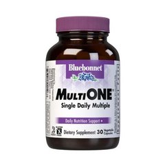 Комплекс мультивитаминов и мультиминералов Bluebonnet Nutrition Multi ONE (30 veg caps)